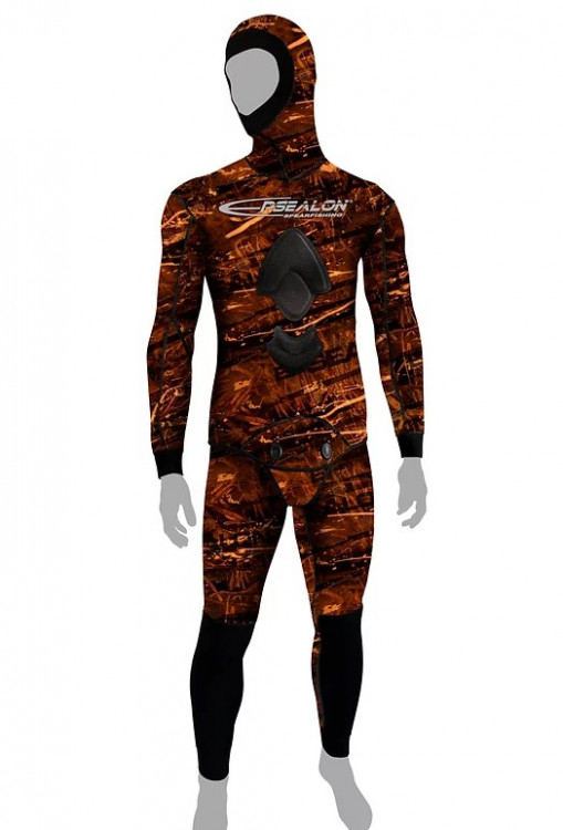 Гидрокостюм EPSEALON YAMAMOTO BROWN FUSION, 3мм 