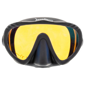 Маска Marlin Raptor Black с просветленным стеклом