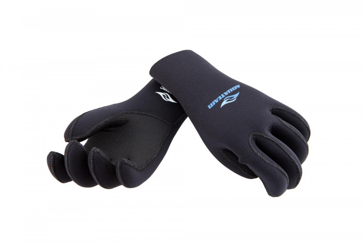 Перчатки Aquateam Anatomic 5мм черные 