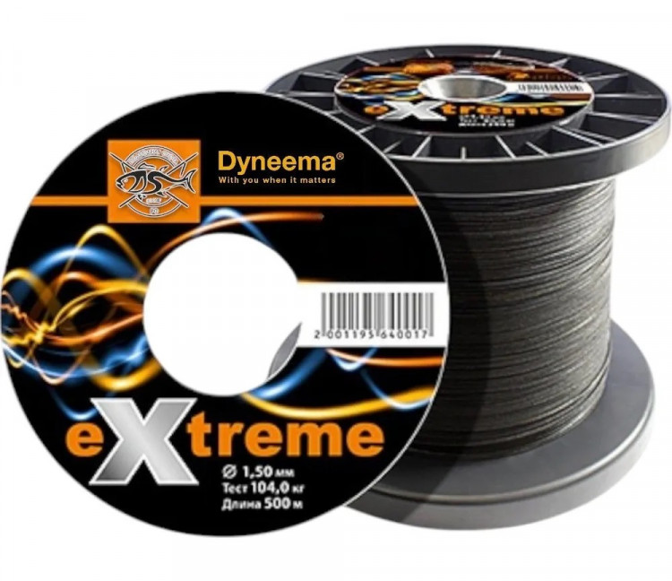 Линь Плетеный ПО.РФ ULTRA EXTREME 1,50mm Black 