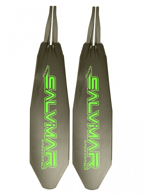 Лопасти пластиковые для ласт Salvimar Speeder, HD MILITARY GREEN (Цена за ПАРУ) 