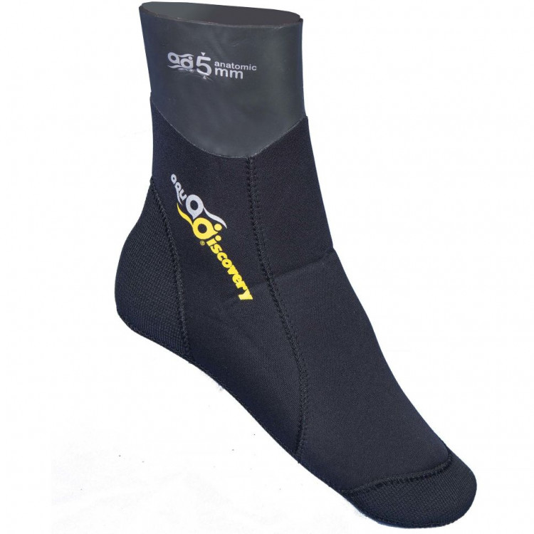 Носки Aquadiscovery Anatomic Lux (7 мм, 40/41, Черный)