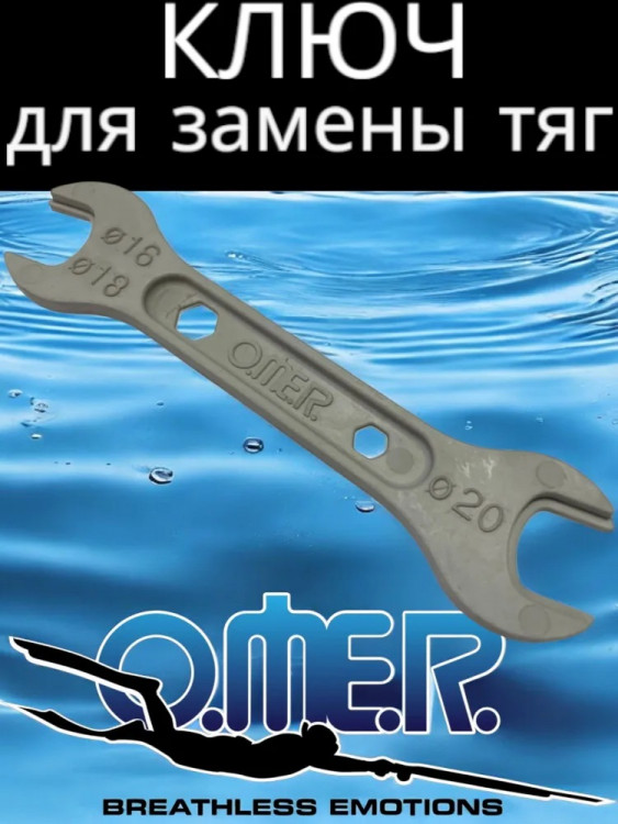 Пластиковый ключ O.ME.R. 