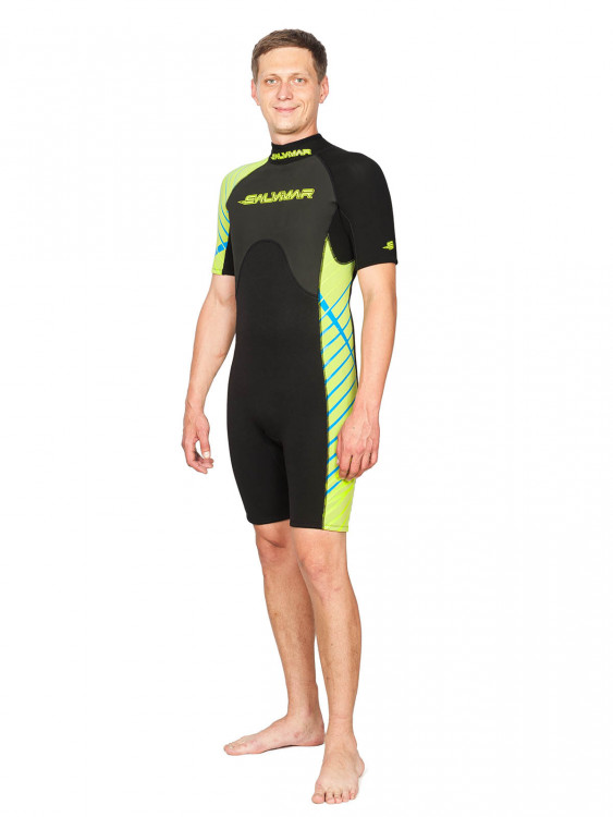 Короткий гидрокостюм Salvimar RIVIERA Shorty Men, 3мм мужской 